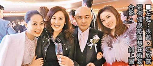 张茜图片，张卫健的老婆张茜的照片(张卫健和张茜结婚视频)