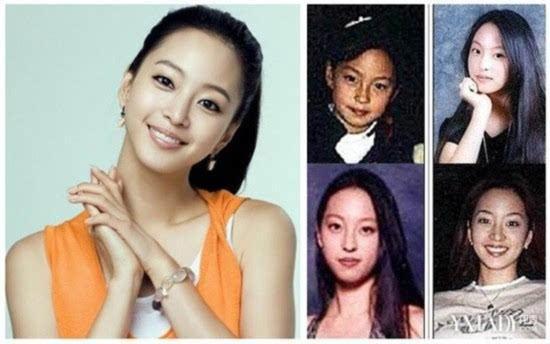 韩艺瑟整容前后对比图变化惊人