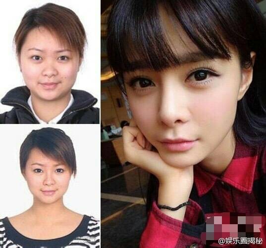 中国那些明星整过容，中国没有整容(整容失败的二十位明星中国)