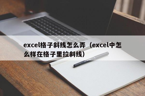 excel格子斜线怎么弄（excel中怎么样在格子里拉斜线） 