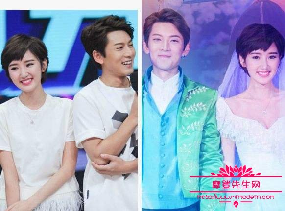 毛晓彤和陈翔的吻照照片(陈翔晒毛晓彤截图)