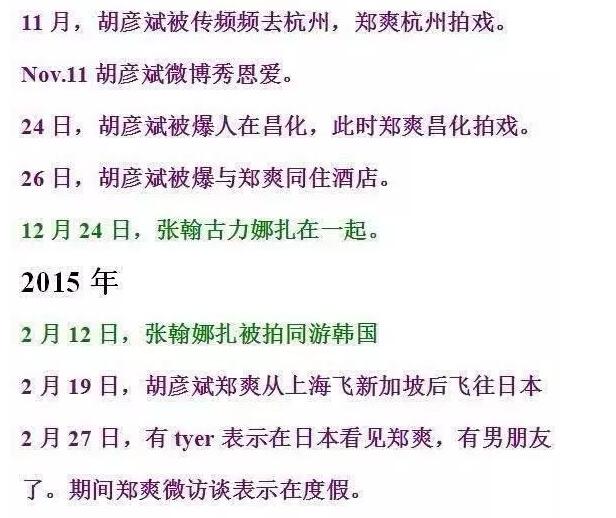 张翰郑爽的女儿照片(郑爽张翰生活照)