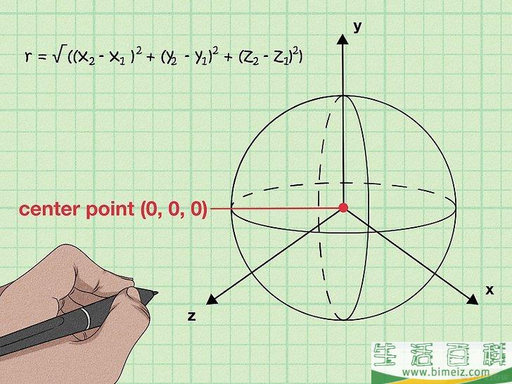 怎么计算球体的半径(球体的平均半径怎么算)