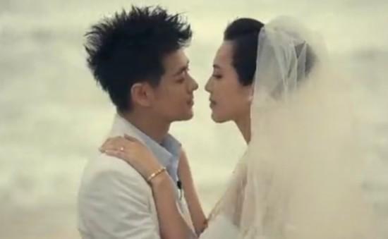 林志颖的结婚照，林志颖一家五口的(林志颖老婆结婚照)