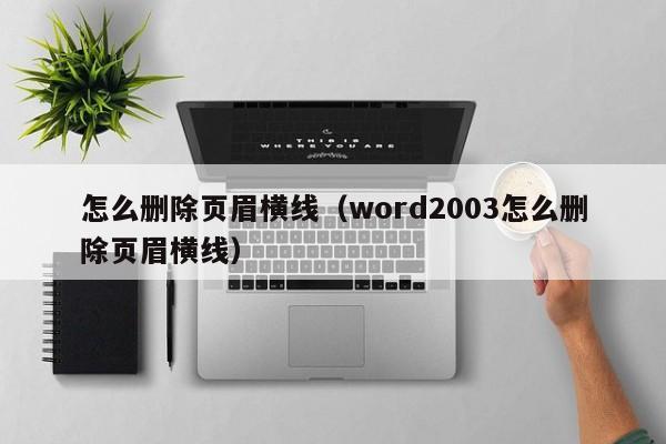 怎么删除页眉横线(word2003怎么删除页眉横线)