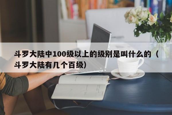 斗罗大陆中100级以上的级别是叫什么的（斗罗大陆有几个百级） 