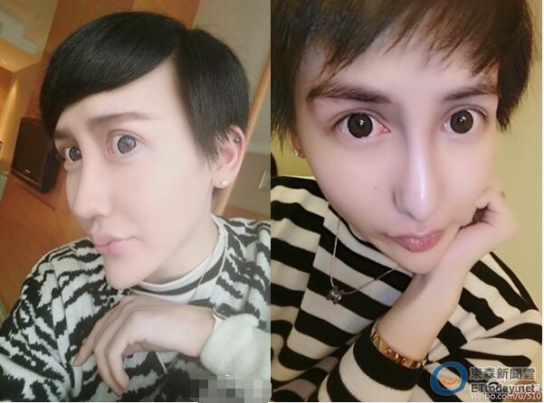 蛇精男刘梓晨童年照曝光(梓晨 蛇精脸)