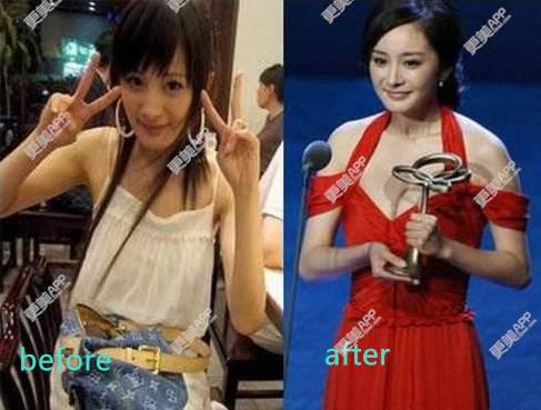 杨幂为啥被叫大幂幂是胸大吗？杨幂的胸是真