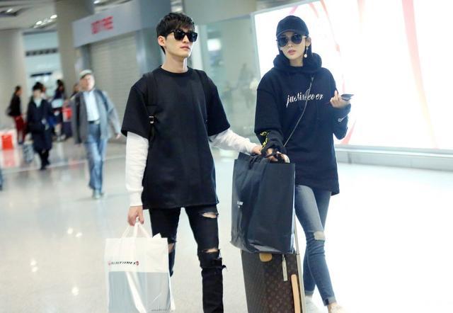 古力娜扎为什么剪短发？张翰古力娜扎机场街(古力娜扎头型短发)