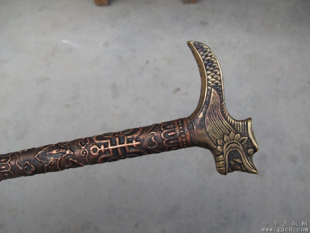 龙头拐杖图案大全图片(龙头拐杖雕刻图案大全)