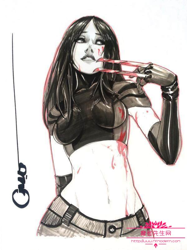 X-23女金刚狼雏妓图片