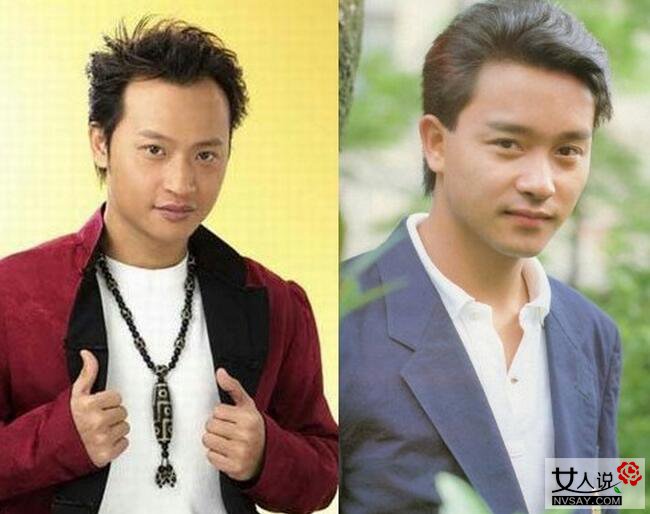 陈志朋和张国荣对比图(陈志朋张国荣长相对比)