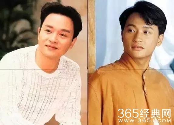 陈志朋和张国荣对比图(陈志朋张国荣长相对比)