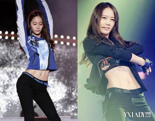 郑秀晶腹肌是怎么练的？郑秀晶为什么囧晶站(郑秀晶腹肌是天生)