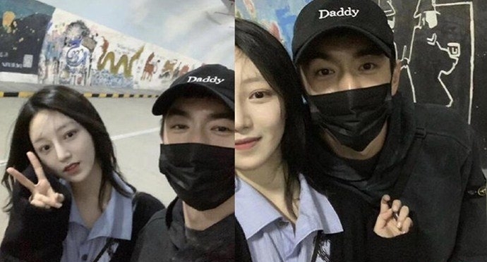 林更新与网红同游厦大晒自拍照太亲密