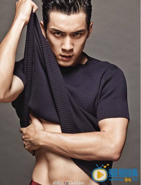 韩东君和金晨在一起过吗？韩东君肌肉性感至(韩东君承认金晨是女友)