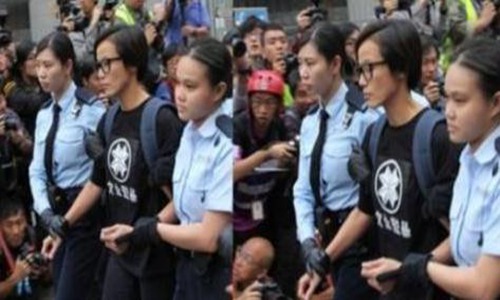 港独演员何韵诗被拘捕(港 独何韵诗)