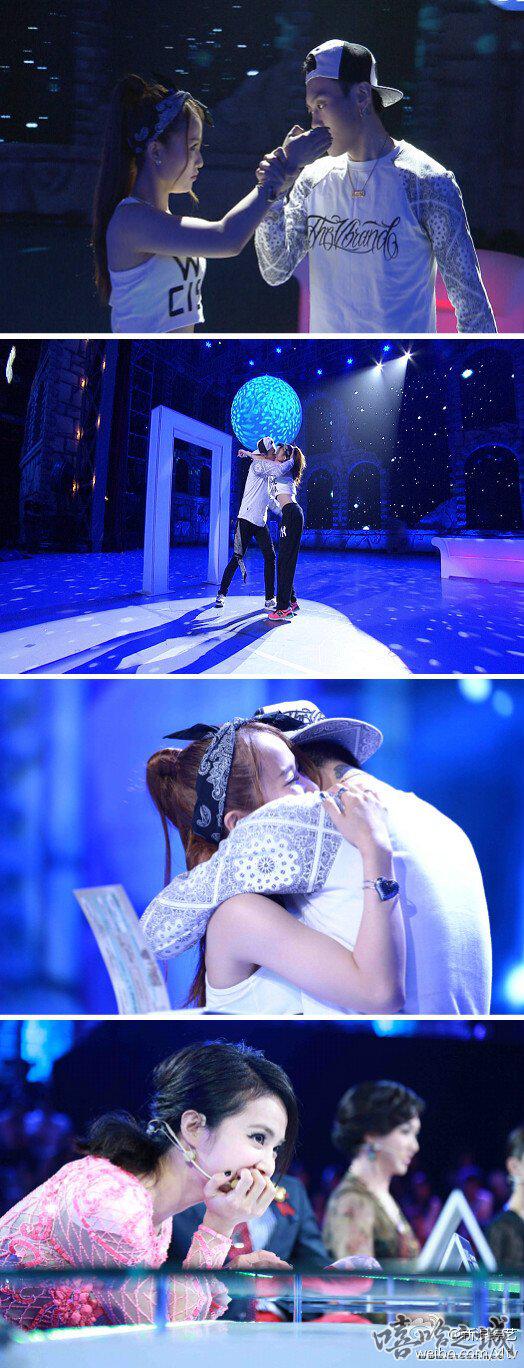 杨文昊脖子贴的是膏药吗？杨文昊跳的是什么