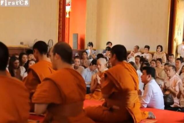 mike出家时候的照片他要出家多久?泰国 mike出家时候的照片他要出家多久?泰国