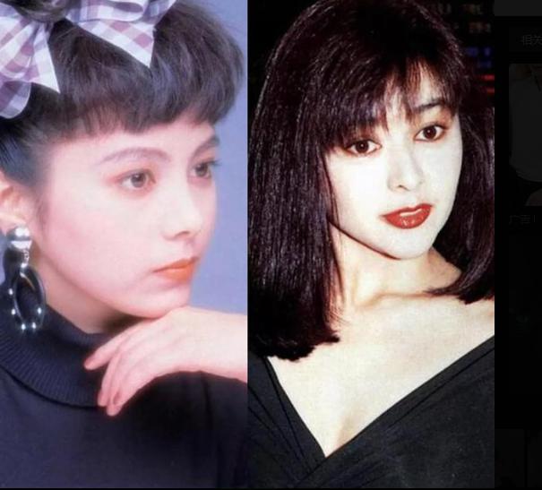 关之琳与泽口靖子有点像对比图