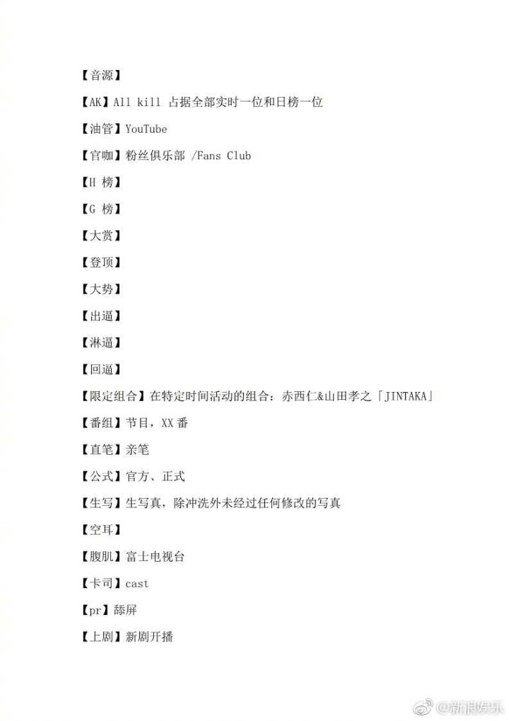 饭圈划水、NCT划、stf、羊骨、画饼是