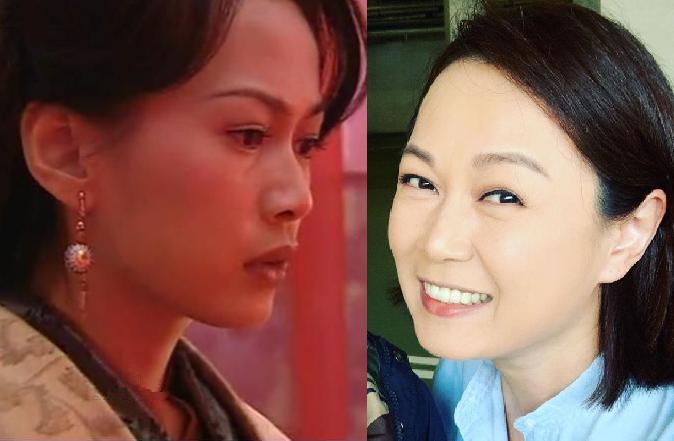 姚莹莹年轻时和现在的照片对比图