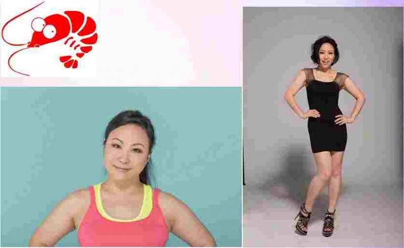 杨诗敏减肥前后对比图