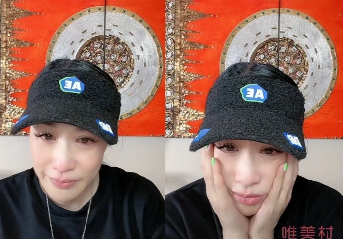 钟丽缇被网暴直播间大哭