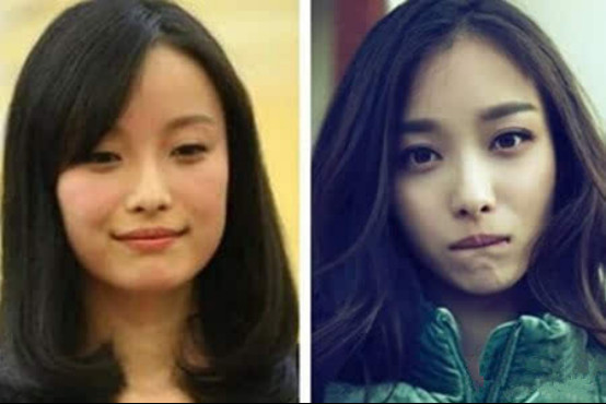 倪妮眼睛整容前后对比图(倪妮五官分析图)