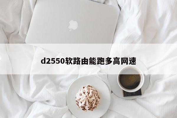 d2550软路由能跑多高网速 