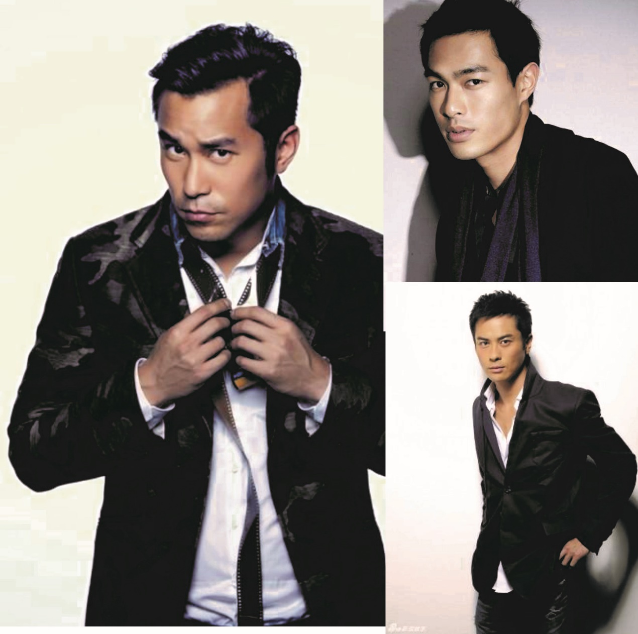 张孝全和杨佑宁、郑嘉颖对比照 张孝全和杨佑宁、郑嘉颖对比照