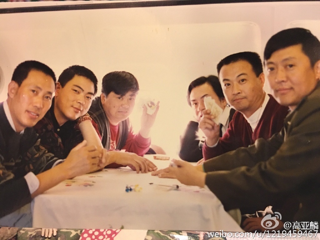 高亚麟年轻时照片(高亚麟长得像)