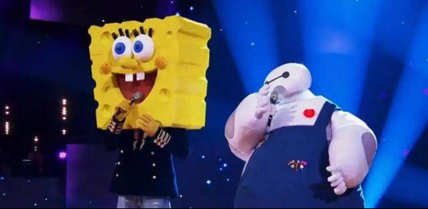 蒙面唱将里唱说散就散的是谁？里面的海绵宝