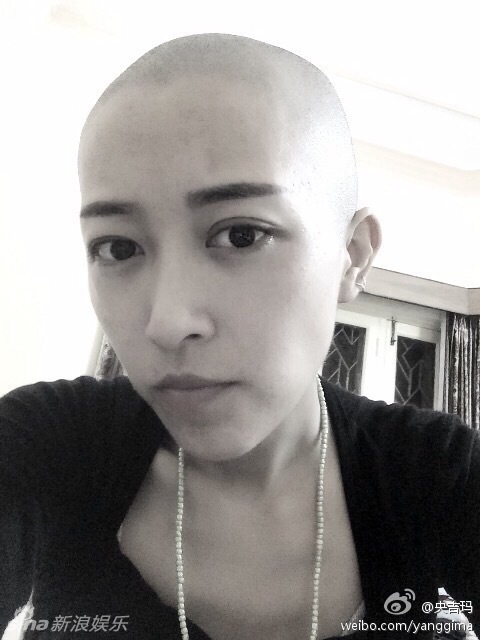 央吉玛为什么剃光头?央吉玛老公lee照片 央吉玛为什么剃光头?央吉玛老公lee照片