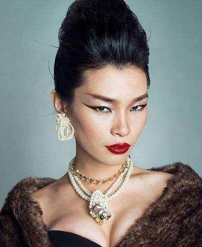 吕燕那张震惊世界的照片(世界名模吕燕小时候的照片)