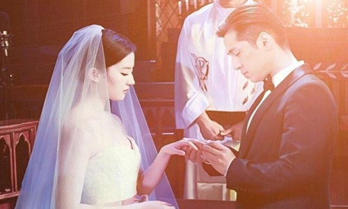 胡歌刘亦菲被曝已领证结婚(刘亦菲和胡歌的结婚照)