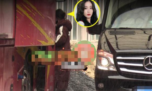 徐艺洋连续两天陪男友黄子韬拍戏(黄子韬和徐艺洋同居)