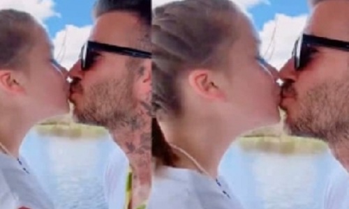 贝克汉姆亲吻小七引争议再出新状况(贝克汉姆与小7) 贝克汉姆亲吻小七引争议再出新状况(贝克汉姆与小7)