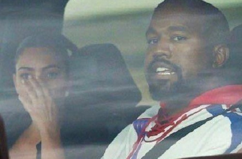 侃爷卡戴珊车中争执却遭网友调侃