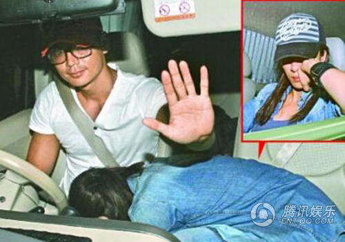 杨怡车震罗仲谦陶醉疑似KJ图