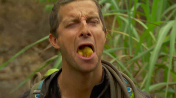 贝爷为什么不敢吃皮蛋？贝爷灌肠是哪一集站(贝爷生吃皮蛋)