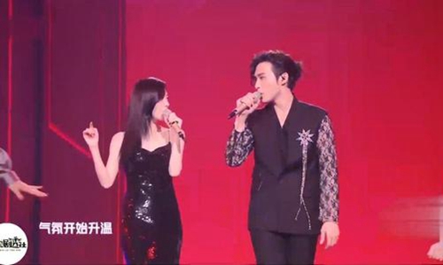 张彬彬景甜CP营业合唱(景甜和张彬彬合唱)