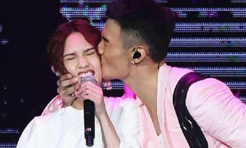 杨丞琳回应有工作才回内地顺便找老公李荣浩(李荣浩是为了杨丞琳才出道的吗)