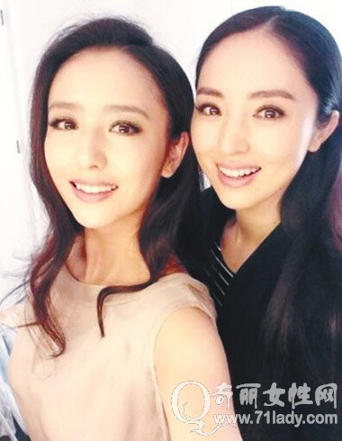 董璇和佟丽娅长得好像图