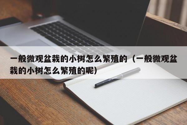 一般微观盆栽的小树怎么繁殖的(一般微观盆栽的小树怎么繁殖的呢)