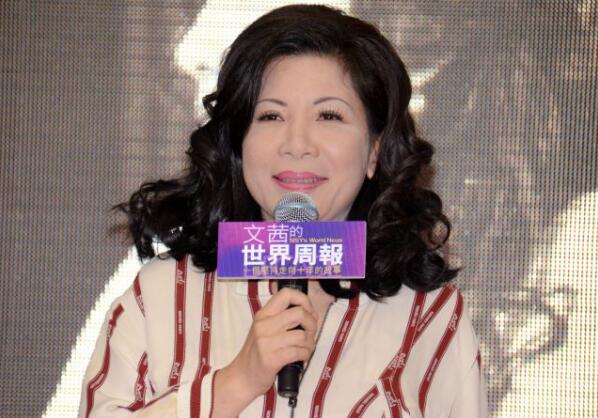 台湾陈文茜年轻时照片(陈文茜个人资料)