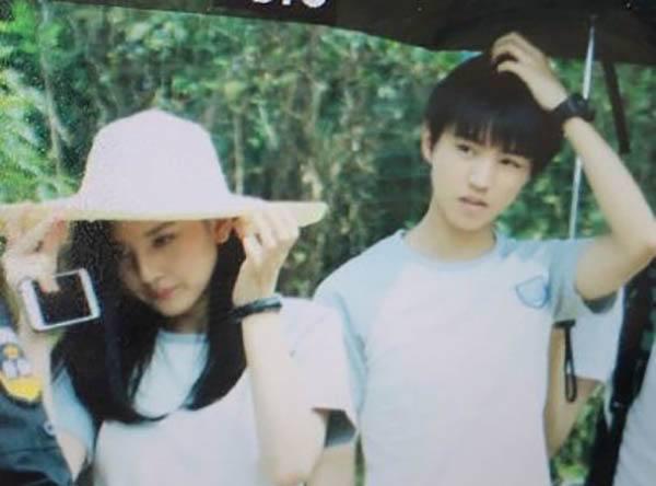 宋祖儿和王俊凯吻戏图