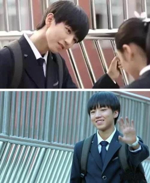 宋祖儿和王俊凯吻戏图