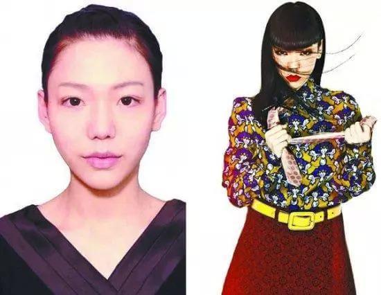 hebe化妆前后判若两人对比图(hebe近照)