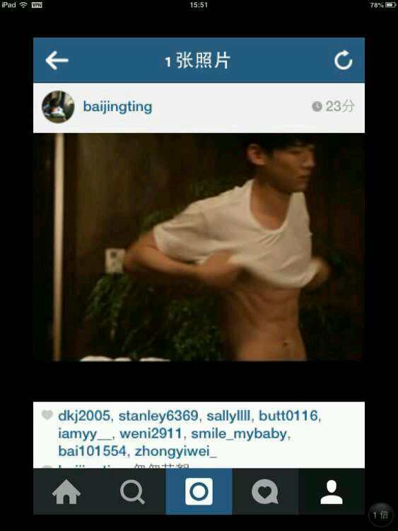 白敬亭腹肌照曝光(白敬亭秀腹肌)